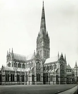 Salisbury: Salisbury Cathedral, Wiltshire, England