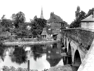 Harnham: Salisbury, Harnham Bridge 1928