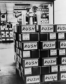 Poliomyelitis: Salk Vaccine, was mass produced and rushed ?