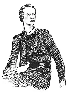 Schiaparelli: Sallie Monkland in Schiaparelli