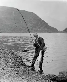 Beddgelert: SALMON FISHING