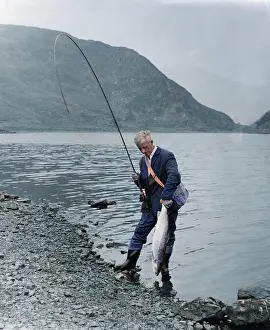 Beddgelert: SALMON FISHING