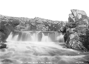 Leap: Salmon Leap on the Clady, Bunbeg