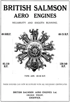 Salmson: Salmson Type AD9 40-50 HP Aero Engine