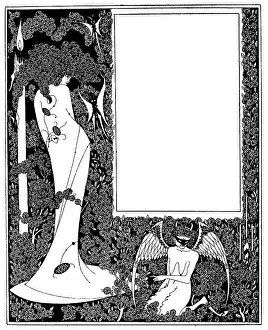 Salome: Salome Contents page by Aubrey Beardsley