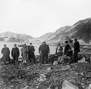 Fraenkel: Salomon Andree's expedition team in Spitsbergen