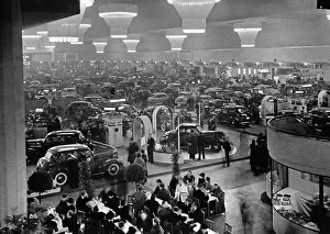 Showroom: Salon de l'Automobile in Brussels, 1939