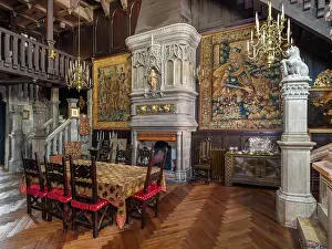 Tapestry: Salon Renaissance, Maison de Pierre Loti, Rochefort, France