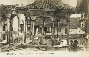 Seeker: Salonica - Dervish Ablution Fountain outside Mosque