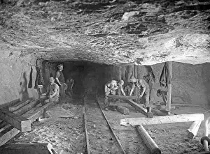 Tunnels: Salt mining, 1920s