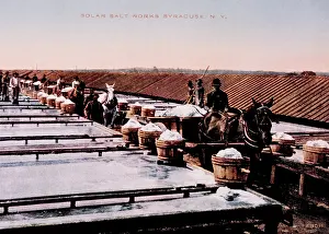 Evaporation: Salt Sheds and Solar Evaporation Method