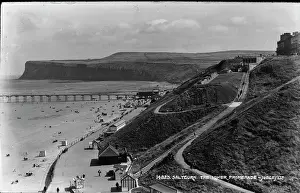 Huts: Saltburn: The Lower Promenade