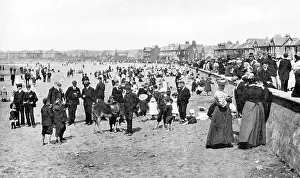 Saltcoats: Saltcoats Esplanade early 1900s