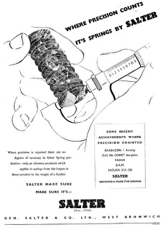 Salters: Salters Springs For Aircraft