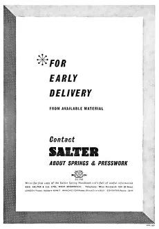 Salter: Salter's Springs & Presswork