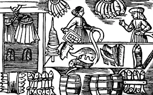 Conserves: Salting fish to preserve, 1555