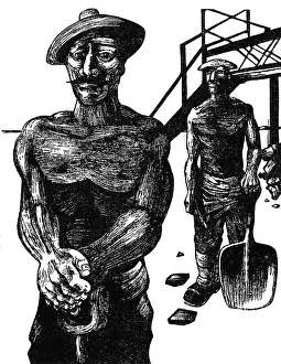 Saltpetre: A Saltpetre Digger in Tocopilla, Chile