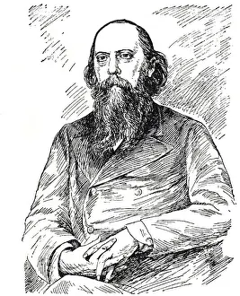 Kramskoi: Saltykov-Shchedrin, Mikhail J. 27.1.1826 - 10.5.1889