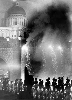 Consist: Salute at beginning of British Berlin Tattoo