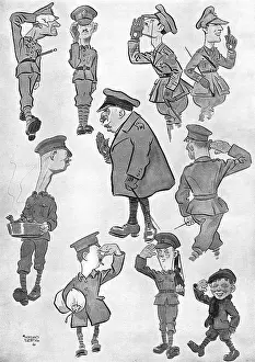 Leete: Salutes Assorted by Alfred Leete