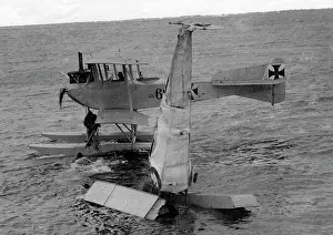 Dogfight: Salvage of a pilot on the high seas, 1917