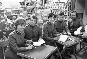 Maurice Ambler Collection: Salvation Army book selling
