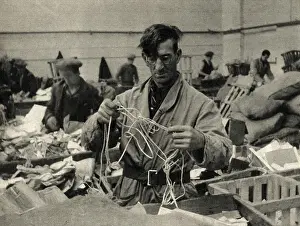 Depots: Salvation Army Elevator - Sorting Paper and String