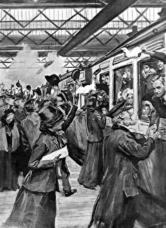 Waved: Salvation Army Emigrants at Euston Station, London 1905