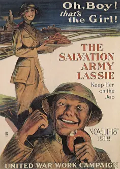 Posterservice: The Salvation Army Lassie