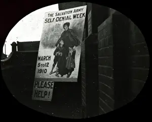 Denial: Salvation Army self denial week banner