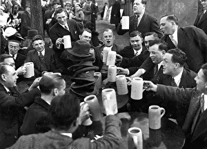 Salvator: Salvator Anstich (tapping of the first dark beer) at Nockh