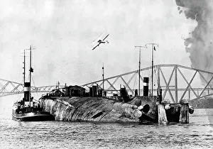 Afterwards: Salving of the German war fleet in Scapa Flow
