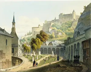 Rottmann: Salzburg: Cementary of Saint Peter