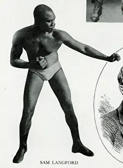 Langford: Sam Langford, boxer