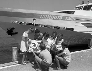 Konstantin: Samantha Smith motor ship, 1986