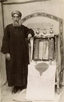Torah: Samaritan High Priest and Old Pentateuch