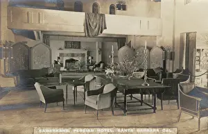 Screens: Samarkand Persian Hotel, Santa Barbara, California, USA