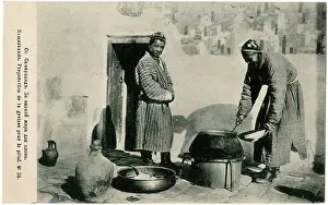 Oiling: Samarkand, Uzbekistan - Preparing Pilaf