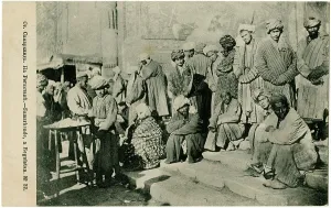 Madraza: Samarkand, Uzbekistan - Scene in the Registan