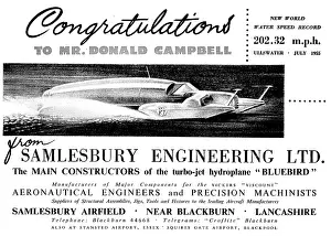 Machinists: Samlesbury Engineering - Aeronautical Engineers & Machinists
