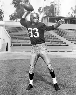 Baugh: Sammy Baugh, quarterback of the Washington ?