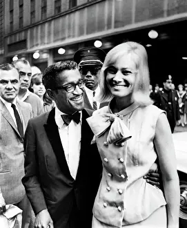 Shubert: Sammy Davis Jr. - May Britt - celebrities