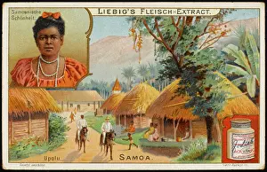 Samoan: SAMOA VILLAGE SCENE