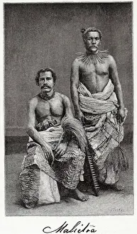 Samoan: SAMOAN MEN 1889