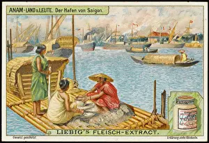 Sampans: SAMPANS AT SAIGON