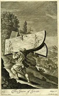 1690: Samson carrying off the Gates of Gaza
