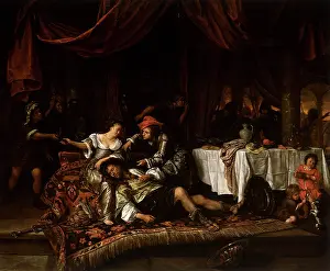 Heros: Samson and Delilah, by Jan Steen