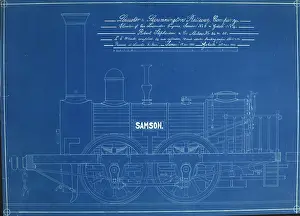Swannington: 'Samson' engine by Robert Stephenson & Co