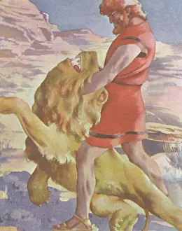 Samson: Samson Kills Lion