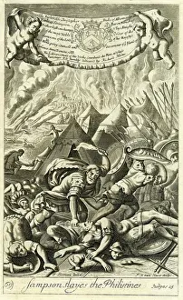 1690: Samson slays the Philistines